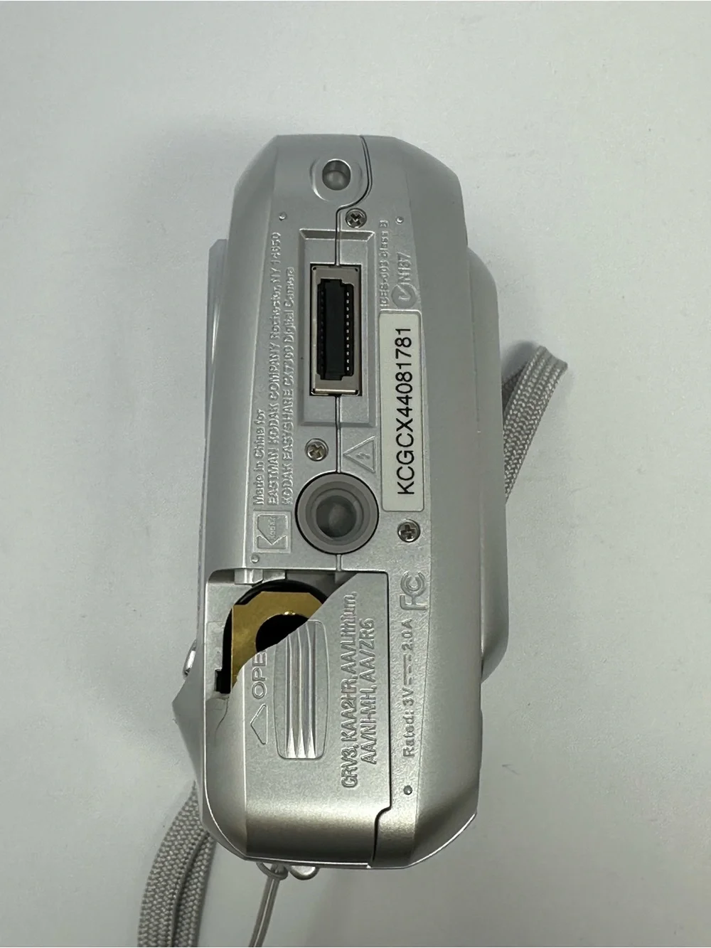 Kodak EasyShare CX7300 Point & Shoot Digital Camera 3.2MP 1x Zoom Silver Tested